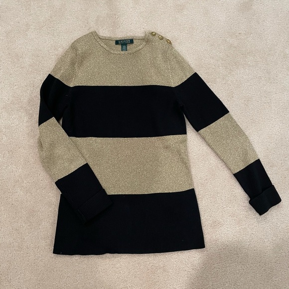 Ralph Lauren Sweaters - Ralph Lauren Sweater (Gold/Black)